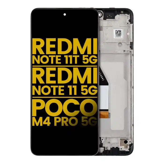 Xiaomi Redmi Note 11T 5G / Xiaomi Redmi Note 11 5G / Xiaomi Poco M4 Pro 5G LCD Assembly Replacement