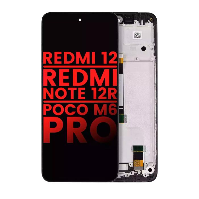 Xiaomi Redmi 12 / Note 12R / Poco M6 Pro LCD Assembly Replacement