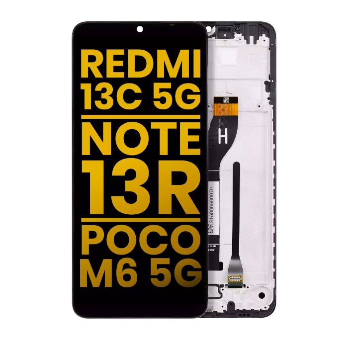 Xiaomi Redmi 13C 5G / Note 13R / Poco M6 5G LCD Assembly Replacement