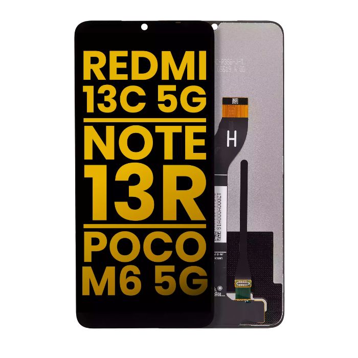 Xiaomi Redmi 13C 5G / Note 13R / Poco M6 5G LCD Assembly Replacement