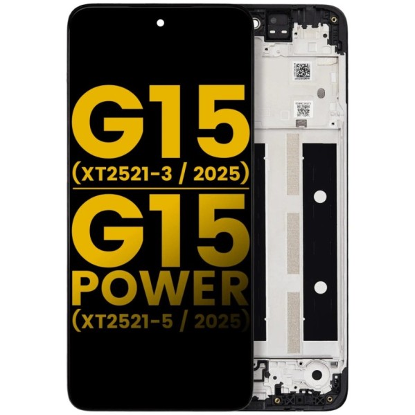 Moto G15 Power (XT2521-5 / 2025) Screen Replacement