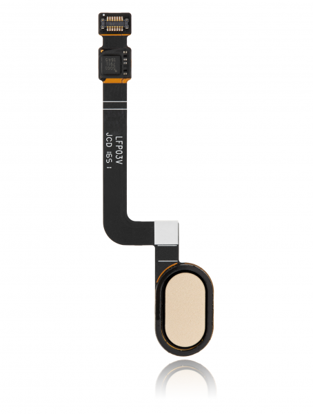 Motorola Moto G5S (XT1793 / 2017) Home Button With Fingerprint Sensor Replacement Gold