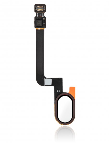 Motorola Moto G5S (XT1793 / 2017) Home Button With Fingerprint Sensor Replacement White