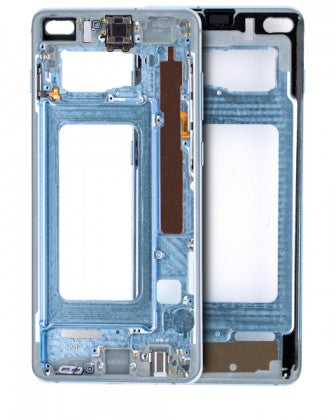 Samsung Galaxy S10 Plus Mid-Frame Housing Replacement Prism Blue