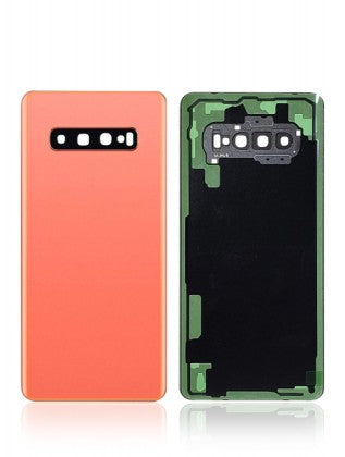 Samsung Galaxy S10 Plus Back Cover With Camera Lens Replacement Flamingo Pink