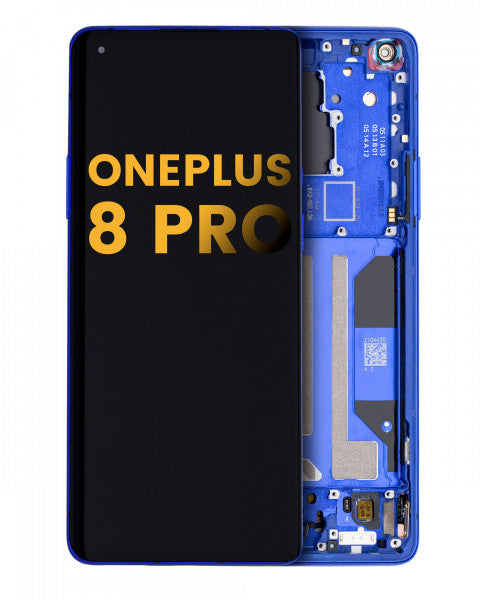 OnePlus 8 Pro Screen Replacement Ultramarine Blue