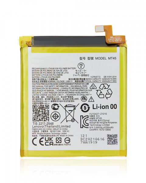 Motorola Moto Edge X30 (XT2201 / 2021) Battery Replacement