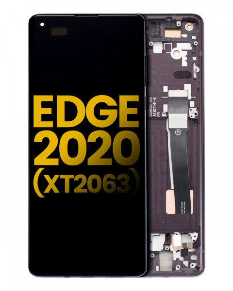 Motorola Moto Edge 5G (XT2063 / 2020) Screen Replacement Midnight Magenta