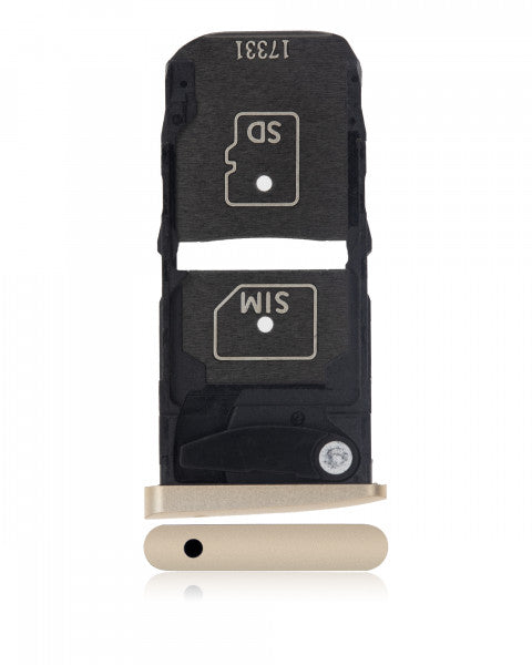 Motorola Moto Z Droid (XT1650-01 / 2016) Sim Tray Gold