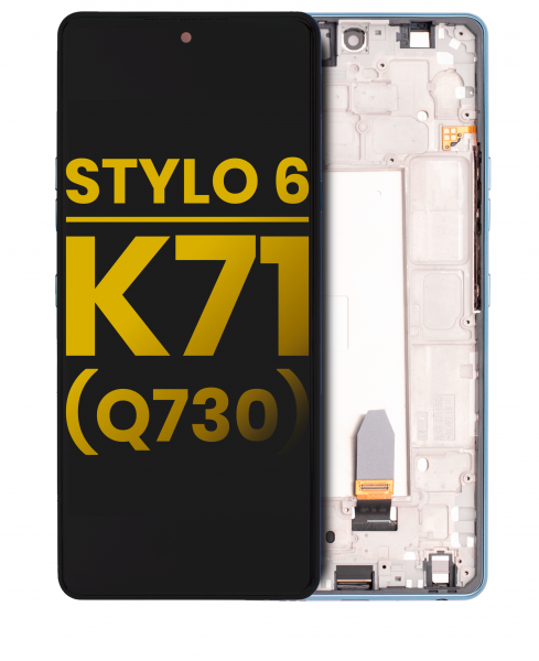 LG K71 Screen Replacement Blue
