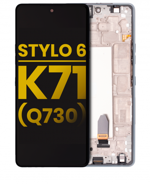 LG K71 Screen Replacement Silver