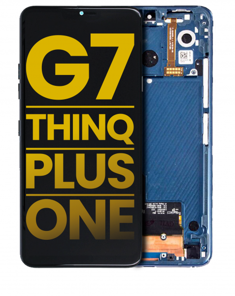 LG G7 One Screen Replacement Moroccan Blue