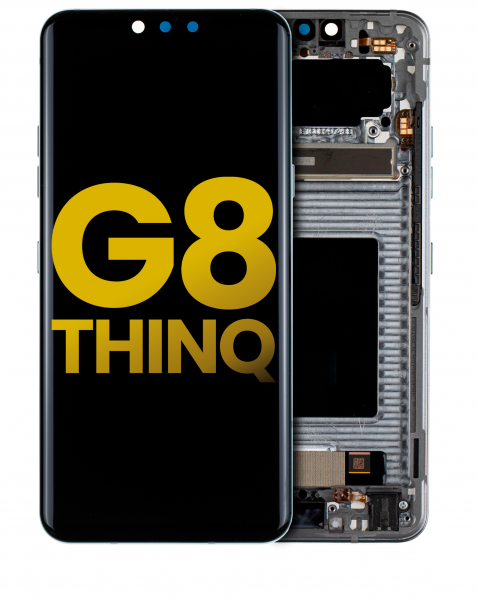 LG G8 ThinQ Screen Replacement Platinum Gray