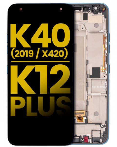 LG K12 Plus Screen Replacement Blue
