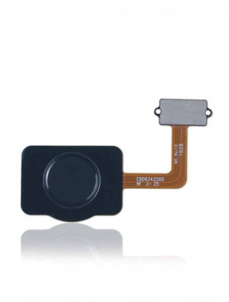 LG Q7 Fingerprint Reader Flex Replacement Aurora Black