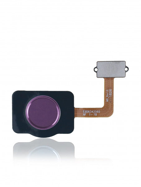 LG Q7 Fingerprint Reader Flex Replacement Lavender Violet