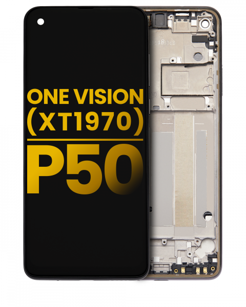 Motorola Moto One Vision Screen Replacement Black