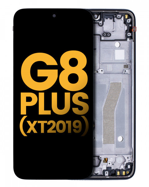 Motorola Moto G8 Plus (XT2019 / 2019) Screen Replacement With Frame