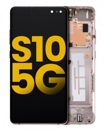 Samsung Galaxy S10 5G Screen Replacement Royal Gold