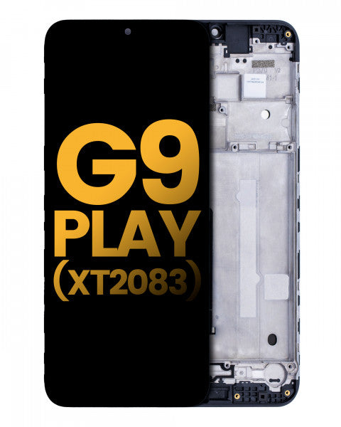 Motorola Moto G9 Play (XT2083 / 2020) Screen Replacement With Frame
