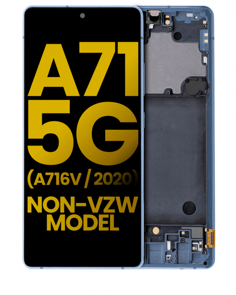 Samsung Galaxy A71 5g (A716/2020) Screen With Frame Replacement