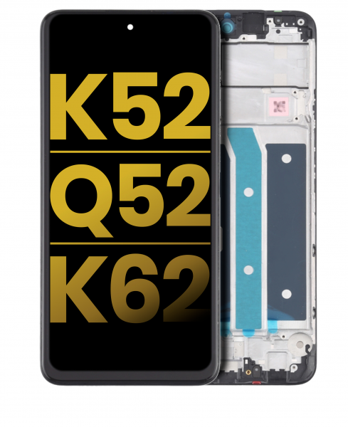 LG Q52 Screen Replacement With Frame