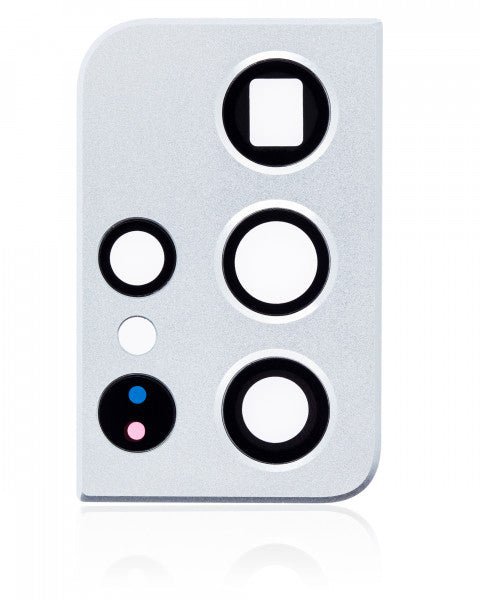 Samsung S21 Ultra Back Camera Lens With Cover Bezel Ring Replacement Phantom Silver