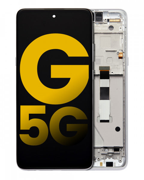 Motorola Moto G 5G (XT2113 / 2020) Screen Replacement Frosted Silver