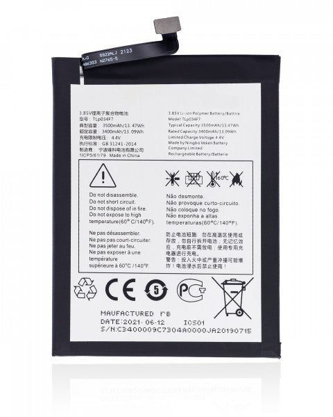 Alcatel 1B (5002 / 2020) Battery Replacement
