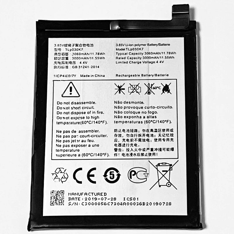 Alcatel 1X (5059 / 2018) Battery Replacement