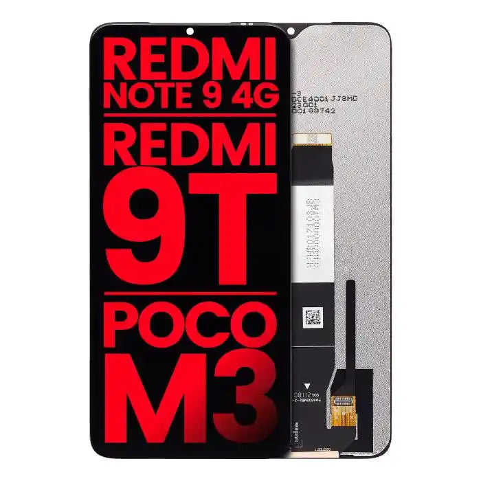 Xiaomi Redmi Note 9 4G / Redmi 9T / Poco M3 LCD Assembly Replacement