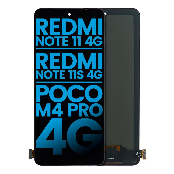 Xiaomi Redmi Note 11T 5G / Redmi Note 11S 4G / Poco M4 Pro 4G / Xiaomi Poco M4 Pro 5G / Xiaomi Redmi Note 11S 5G / Redmi Note 11 LCD Assembly Replacement