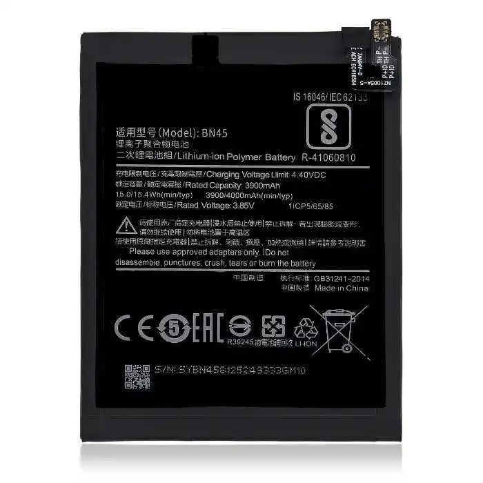 Xiaomi Redmi Note 5 / Note 6 Pro Battery (BN45) Replacement
