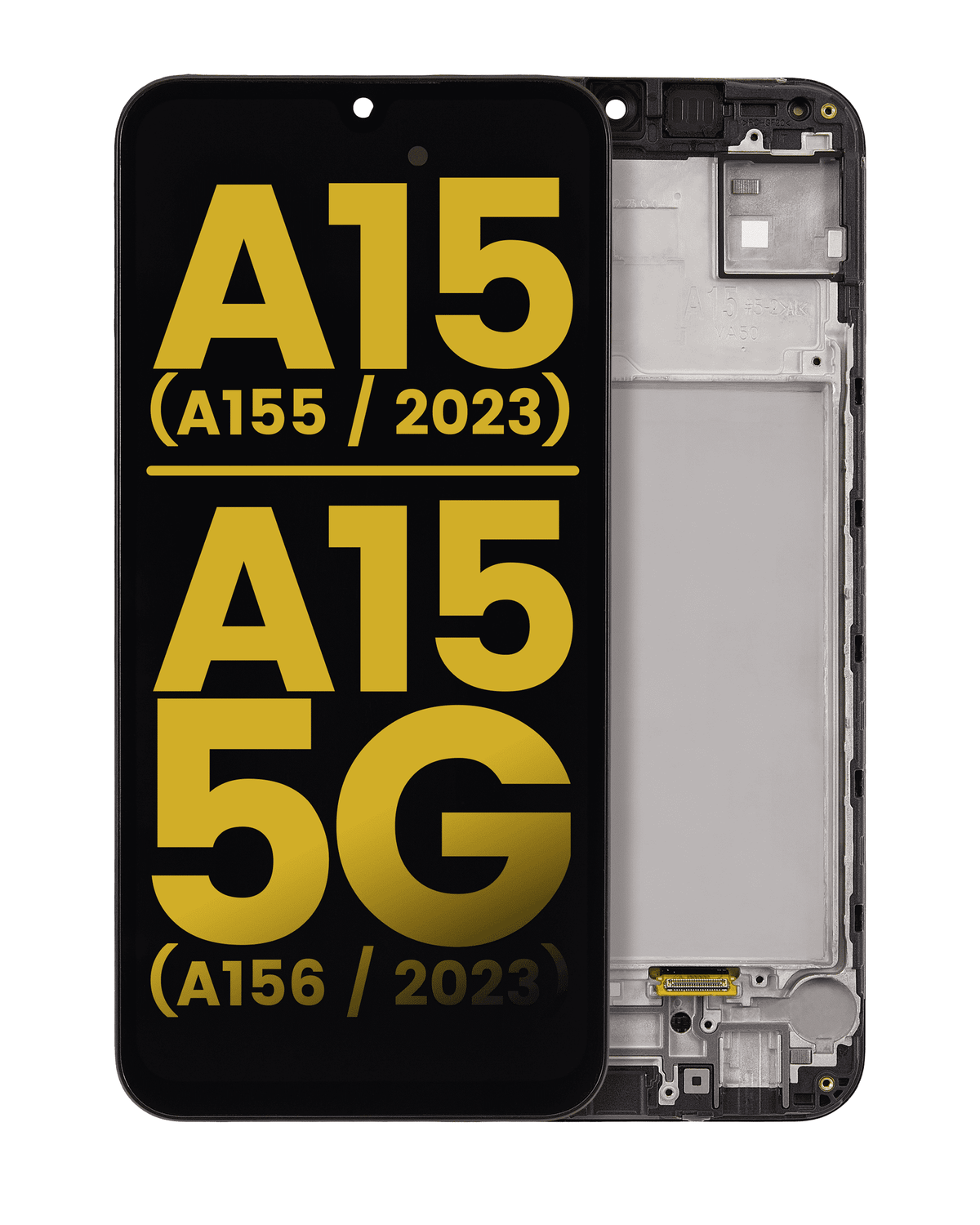 Samsung Galaxy A15 4G (A155 / 2023) / A15 5G (A156 / 2023) (Brave Black) Screen Replacement