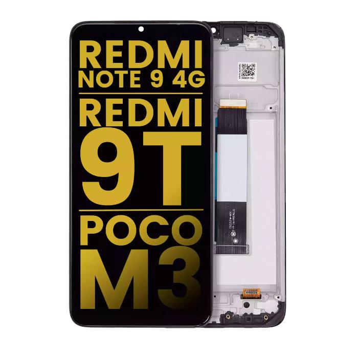 Xiaomi Redmi Note 9 4G / Redmi 9T / Poco M3 LCD Assembly Replacement
