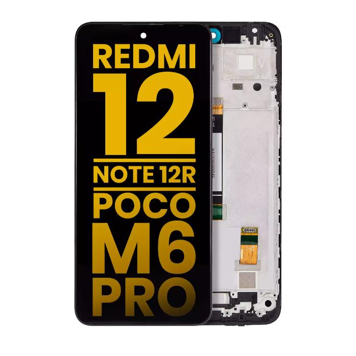 Xiaomi Redmi 12 / Note 12R / Poco M6 Pro LCD Assembly Replacement