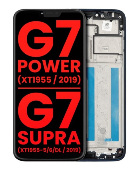 Moto G7 Supra (XT1955-5 / 2019) Screen Replacement