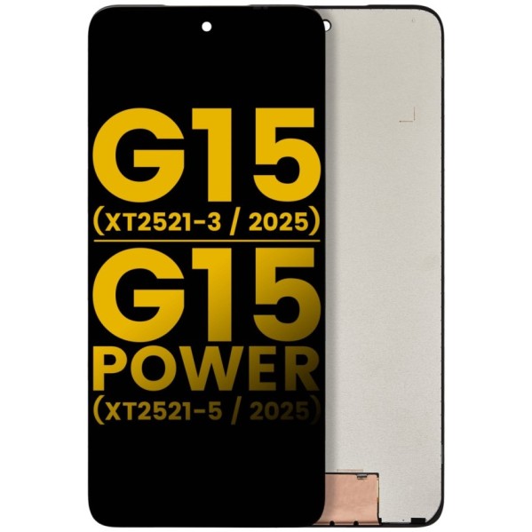 Moto G15 Power (XT2521-5 / 2025) Screen Replacement