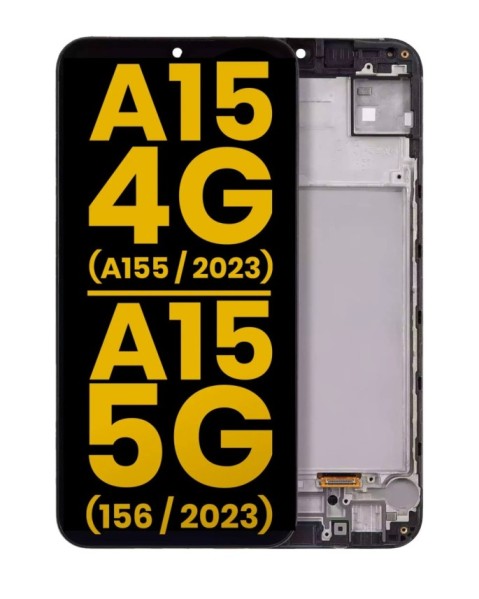 Samsung Galaxy A15 4G (A155 / 2023) / A15 5G (A156 / 2023) (Brave Black) Screen Replacement