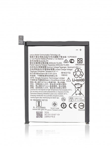 Moto E5 Play Go (XT1921 2018) Battery Replacement