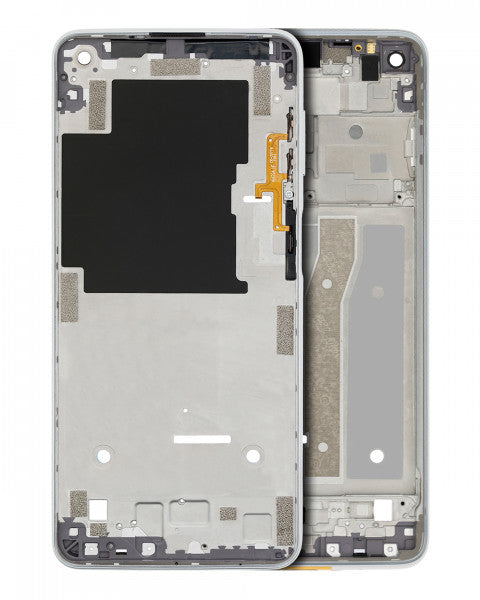 Motorola Moto G Power (XT2117 / 2021) Mid-Frame Replacement Polar Silver