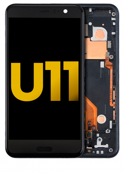 HTC U11 (5.5") Screen (with Frame) Replacement
