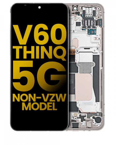 LG V60 ThinQ 5G Screen Replacement Classy White