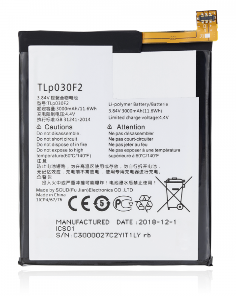 BlackBerry DTEK60 Battery Replacement