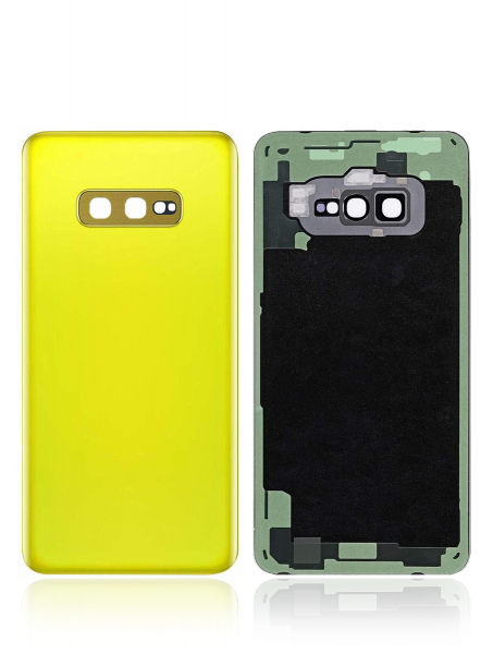 Samsung Galaxy S10E Back Cover With Camera Lens Replacement Canary Yelllow