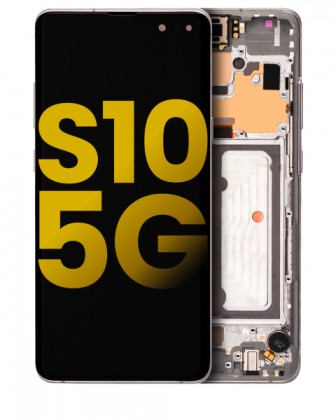 Samsung Galaxy S10 5G Screen Replacement Crown Silver