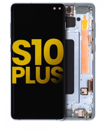 Samsung Galaxy S10 Plus Screen Replacement Prism Blue