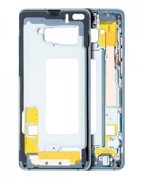Samsung Galaxy S10 Plus Mid-Frame Housing Replacement Prism Green