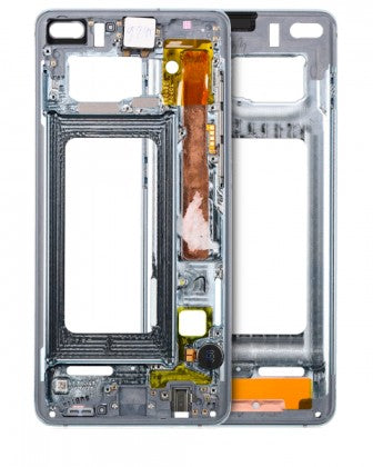 Samsung Galaxy S10 Plus Mid-Frame Housing Replacement Ceramic White