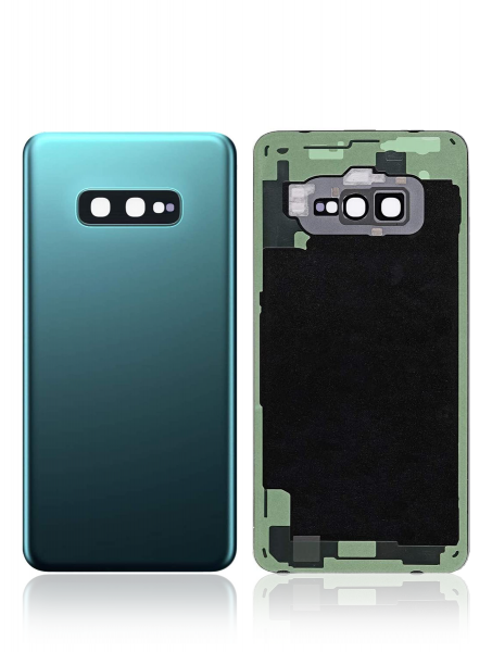 Samsung Galaxy S10E Back Cover With Camera Lens Replacement Prism Green
